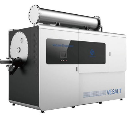 kualitas  Automated Operation Wastewater Treatment Plant Heat Pump Scraper Low Temperature Vacuum Crystallisation System pabrik