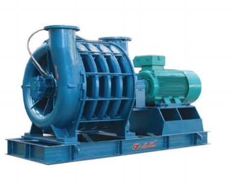 Kelas C Centrifugal Multi Stage Blower Low Noise Silent Fan Efisiensi Tinggi