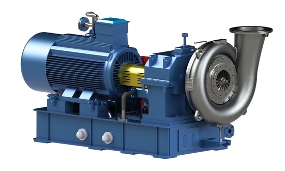 Keandalan Kompresor uap Untuk kimia semen debu Pneumatic Conveying Distillation Besar Blower