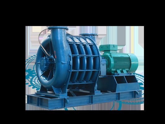 Heavy Industrial Cast Iron Multi Stage Centrifugal Blower 20-1500m3/min Tingkat Aliran
