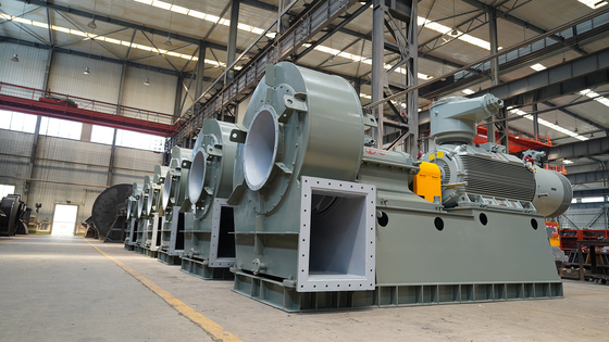 Anti korosi centrifugal ventilator Desain impeller yang sangat baik untuk lingkungan yang keras, memperpanjang umur layanan