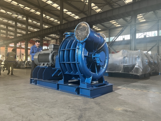 Bahan-bahan khusus dan perawatan permukaan Centrifugal Multistage Blower 19.6-137.2kPa Boost